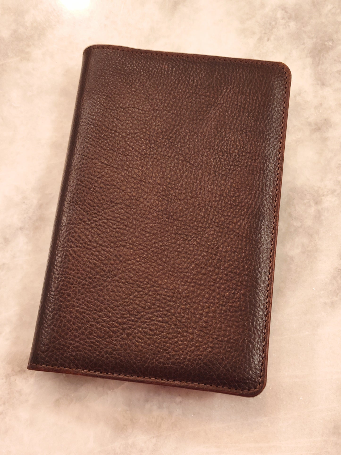 Bible with Dark Brown Cover