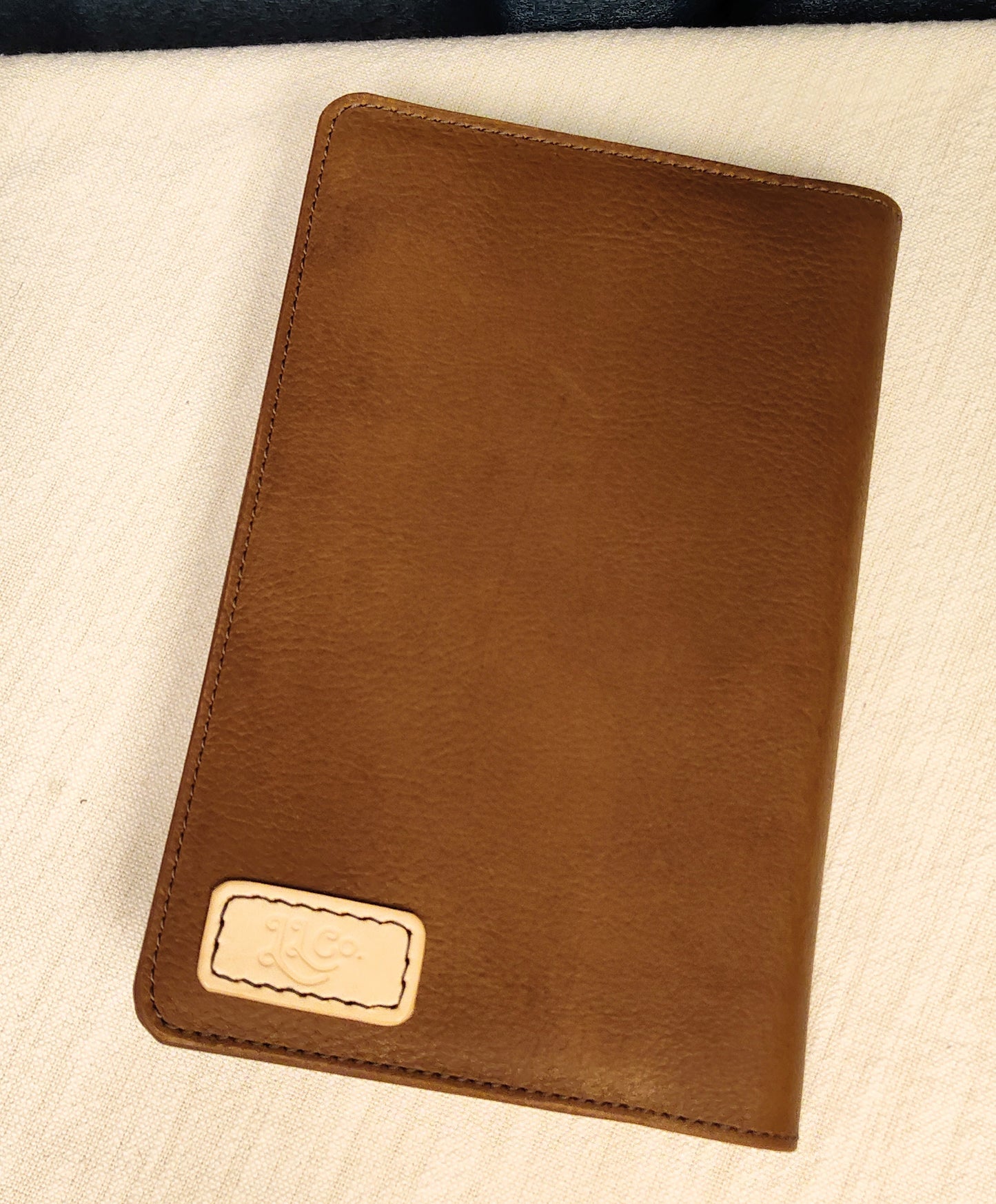 Bible with Tan Leather Cover