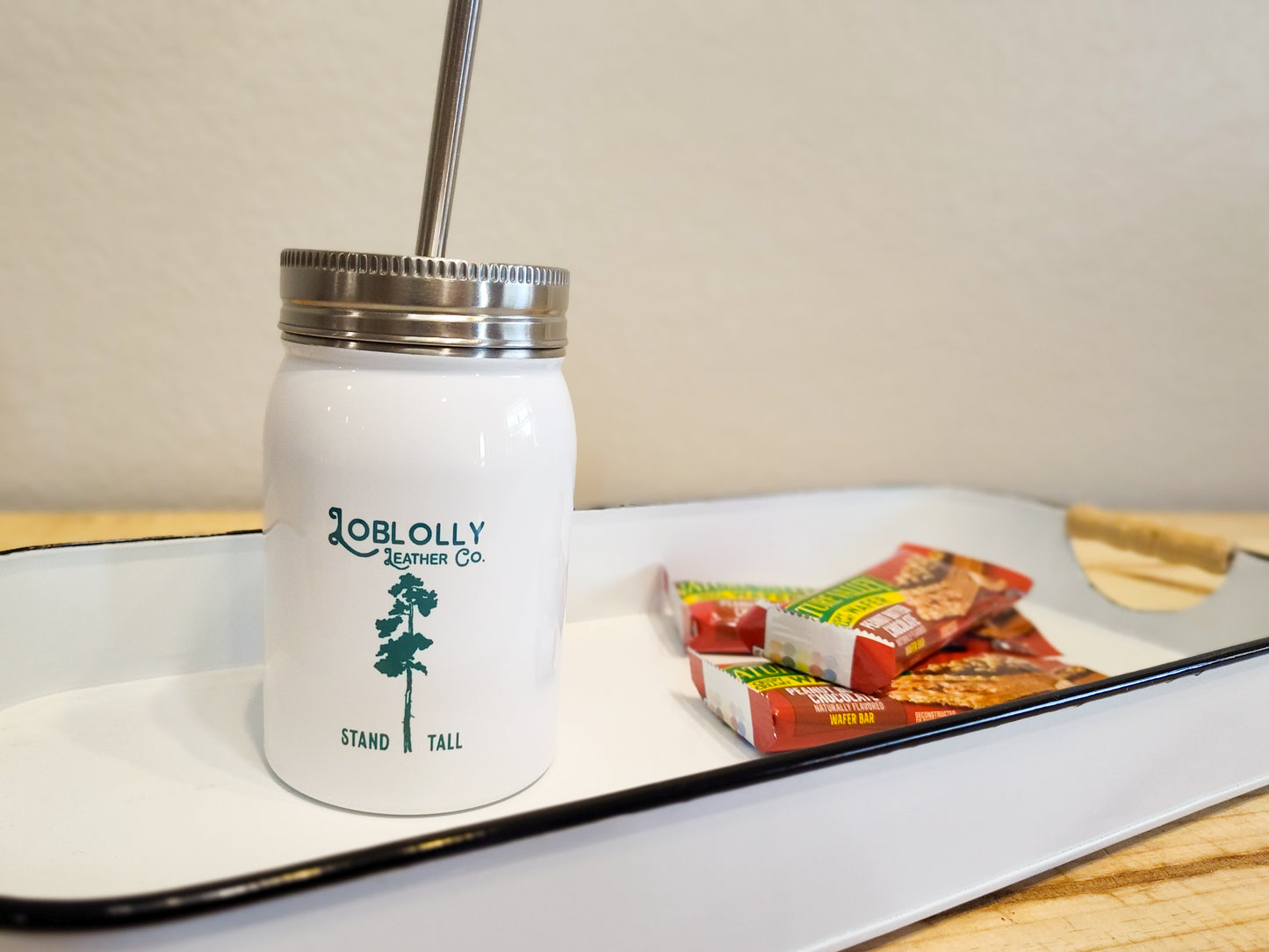 Mason Jar Style Branded Cup