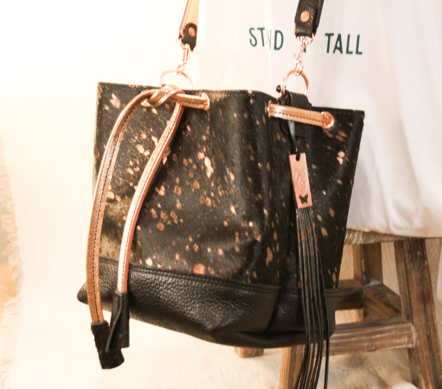 Copperhead Road Drawstring Bucket Bag