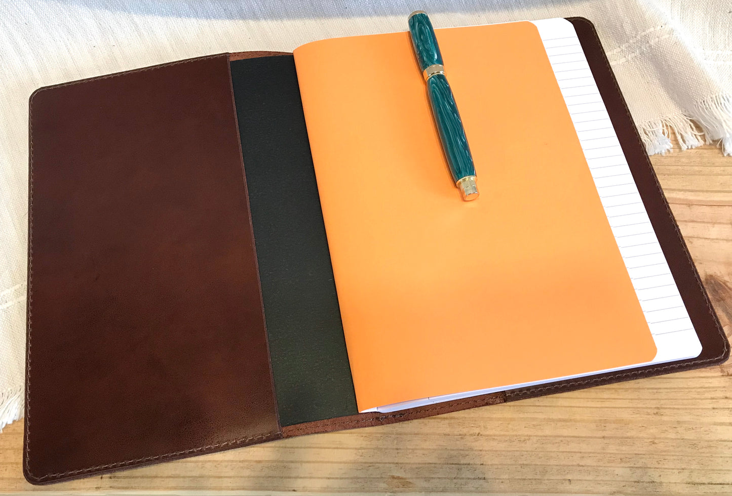 Composition Size Notebook - Rich Brown
