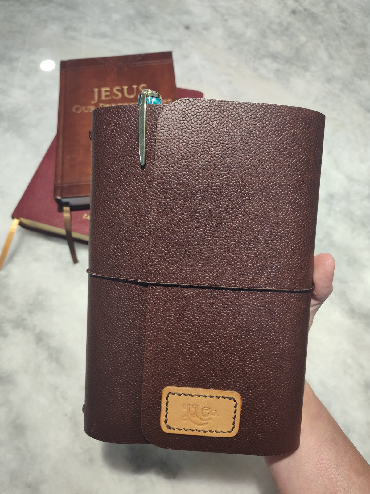 Tri-Fold Banded Notebook