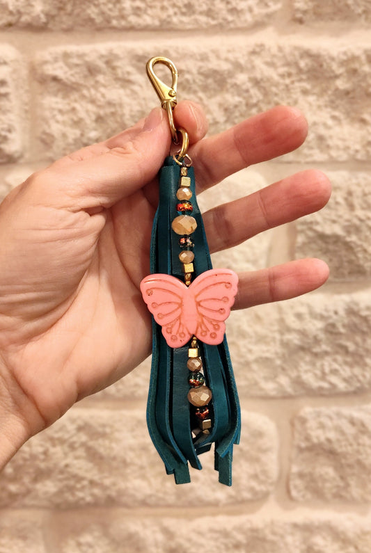 Butterfly Tassel - Pink