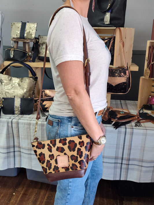 Leopard Print Crossbody