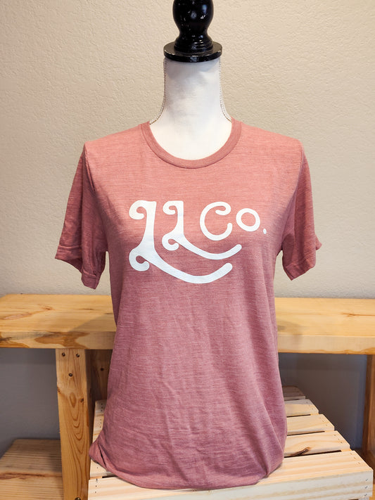 Mauve Logo Tee