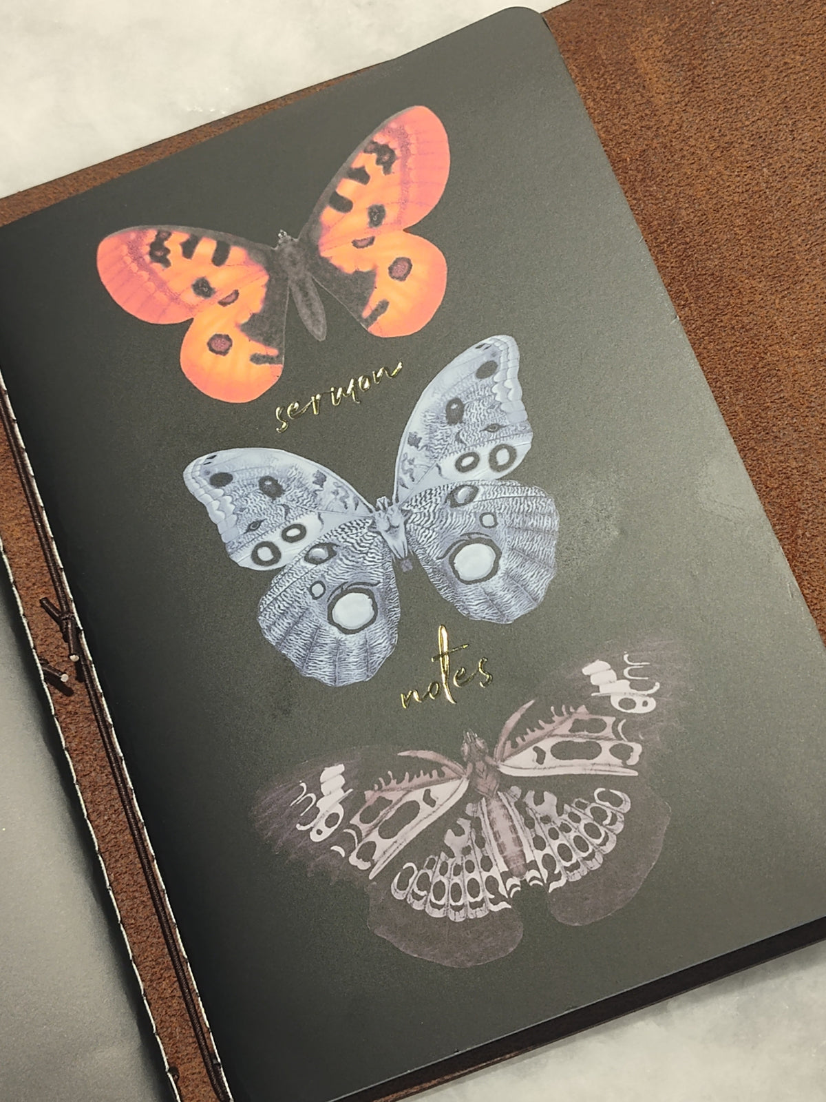 Tri-Fold Banded Notebook